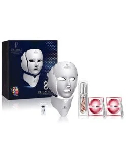 6.73oz Red 8-Element Treatment LED Mask Routine Set Women