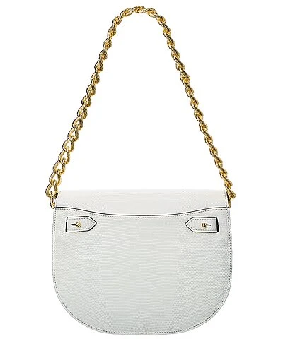 MOSCHINO Logo Lettering Embossed Leather Hobo Bag Women - Image 2