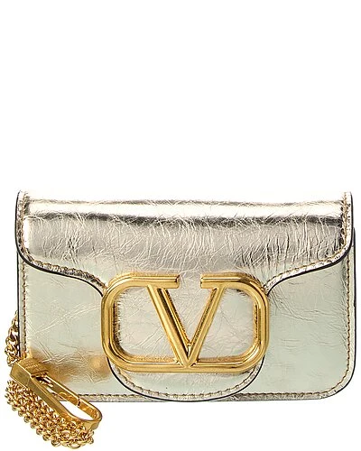 Valentino VLogo Mini Leather Shoulder Bag Women