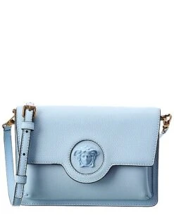 Versace La Medusa Leather Shoulder Bag Women