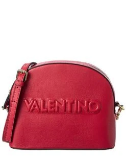 By Mario Valentino Diana Embossed Leather Crossbody Women