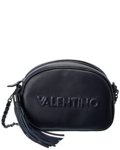 By Mario Valentino Harper Embossed Leather Crossbody Women