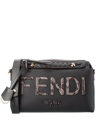 FENDI By The Way Medium Leather Shoulder Bag Women