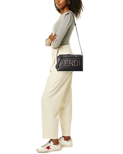 FENDI By The Way Medium Leather Shoulder Bag Women - Image 4