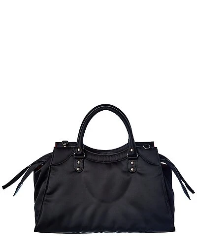 Balenciaga Neo Classic Medium Nylon Shoulder Bag Women - Image 2