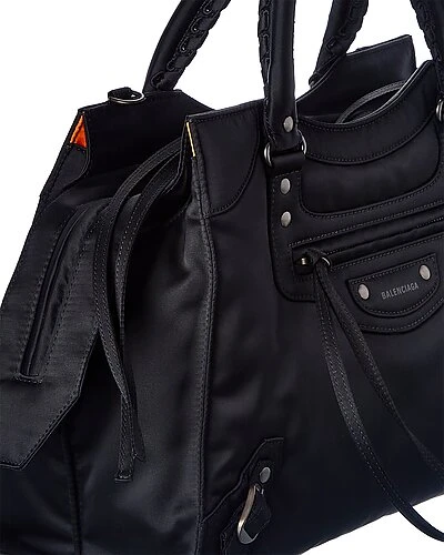 Balenciaga Neo Classic Medium Nylon Shoulder Bag Women - Image 3