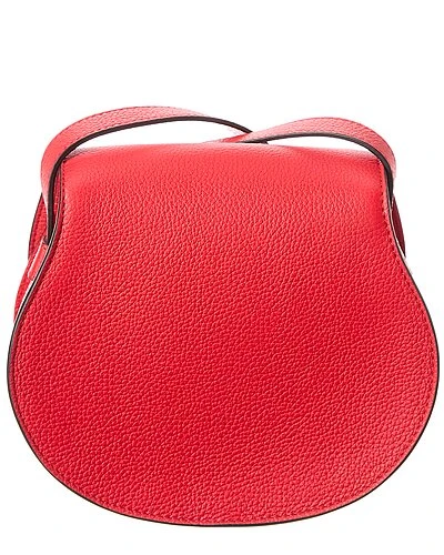 Chloé Marcie Small Leather Saddle Bag Women - Image 2