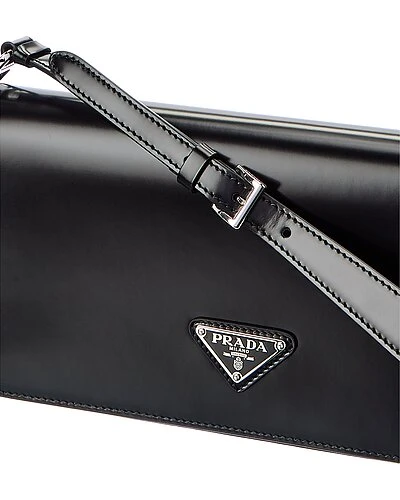 Prada Femme Brushed Leather Shoulder Bag Women - Image 3