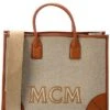 MCM Munchen Canvas & Leather Tote Women
