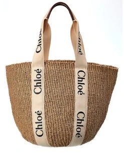 Chloé Woody Large Basket Tote Women