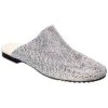 Bottega Veneta Sparkle Dot Sock Suede Slipper Women