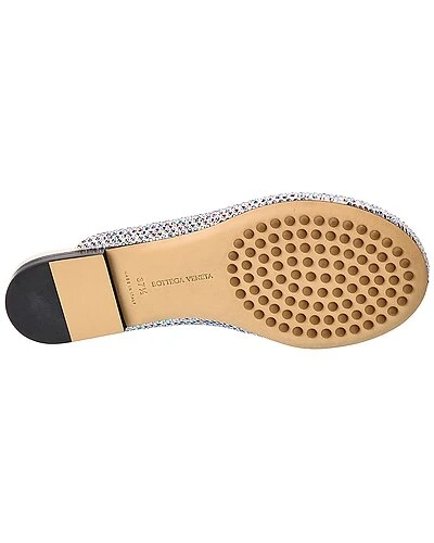 Bottega Veneta Sparkle Dot Sock Suede Slipper Women - Image 4