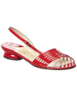 Salvatore Ferragamo Amalfi Patent Sandal Women