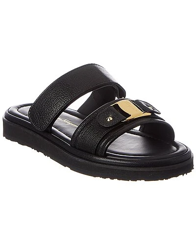 Salvatore Ferragamo Kamy Leather Sandal Women