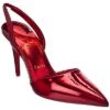 Christian Louboutin Astrid 85 Patent Slingback Pump Women