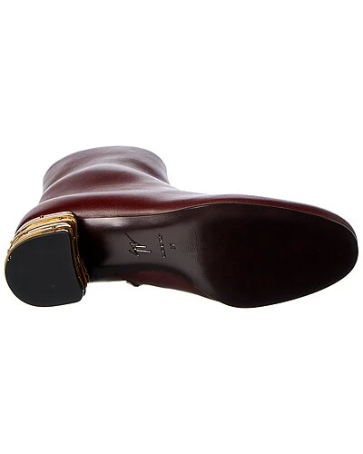 Giuseppe Zanotti Splorcia 40 Leather Bootie Women - Image 4