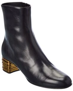 Giuseppe Zanotti Splorcia 40 Leather Bootie Women