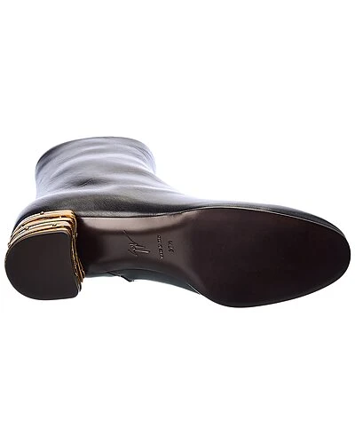 Giuseppe Zanotti Splorcia 40 Leather Bootie Women - Image 4