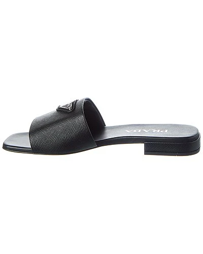 Prada Saffiano Leather Sandal Women - Image 2