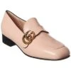 Gucci Double G Leather Loafer Women