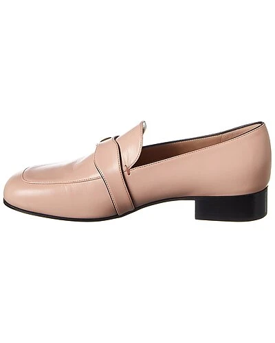 Gucci Double G Leather Loafer Women - Image 2