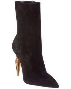 Christian Louboutin Pbooty 100 Suede Boot Women