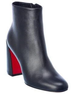 Christian Louboutin Turela 85 Leather Bootie Women