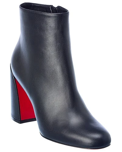 Christian Louboutin Turela 85 Leather Bootie Women
