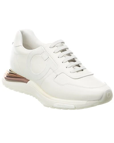 Salvatore Ferragamo Leather Sneaker Women