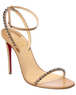 Christian Louboutin So Me 100 Leather Sandal Women