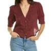 FREE PEOPLE Laurie Embroidered Top Women