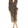Rag & Bone Amber Floral Midi Dress Women