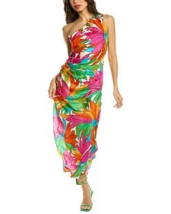 Gildo Silk-Blend Maxi Dress Women