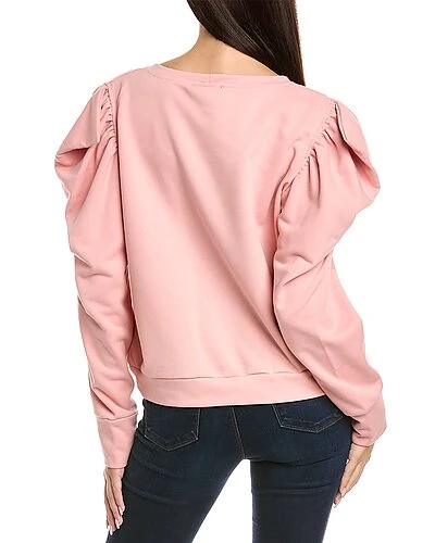 Puff Sleeve Sweatshirt Women - Image 2