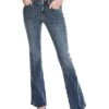 7 For All Mankind Pocket Medium Indigo Flare Jean Women