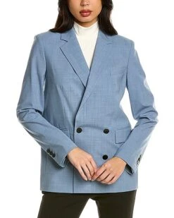 THEORY Piazza Wool-Blend Jacket Women
