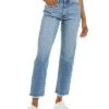 Kass Stella High-Rise Straight Ankle Jean Women