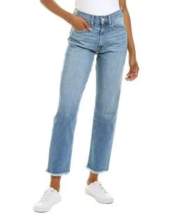 Kass Stella High-Rise Straight Ankle Jean Women
