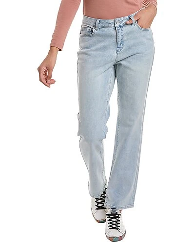 Ashbury Light Blue Straight Leg Jean Women