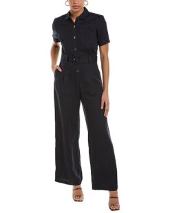 Eilidh Linen-Blend Jumpsuit Women