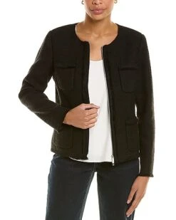 Benji Linen-Blend Jacket Women