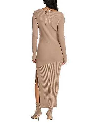 Aman Ribbed Midi Dress Women - Image 2