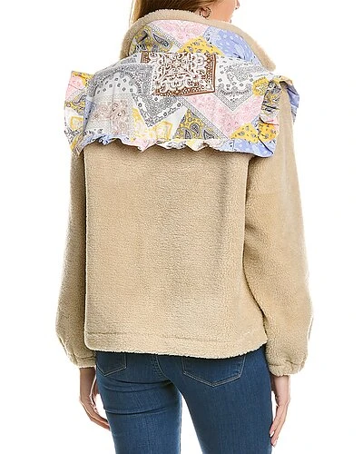 Ruffle Teddy Jacket Women - Image 2