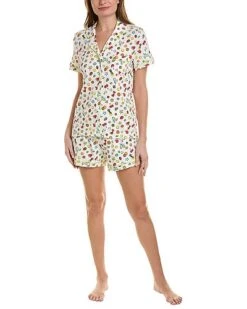 Tutti Frutti Polo Pajama Set Women