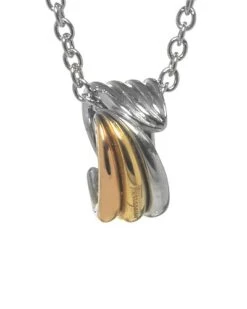 Salvatore Ferragamo Plated Wedge Necklace Women