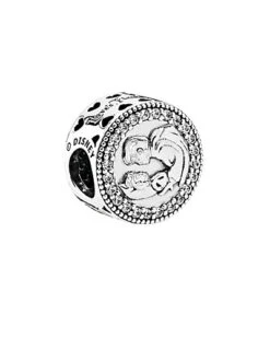 Pandora Disney Jewelry Collection Silver CZ Snow White 80th Anniversary Charm Women