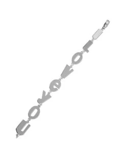 Silver I Love You Bracelet Women